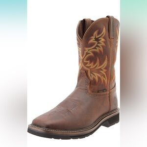 Justins steel toe boots